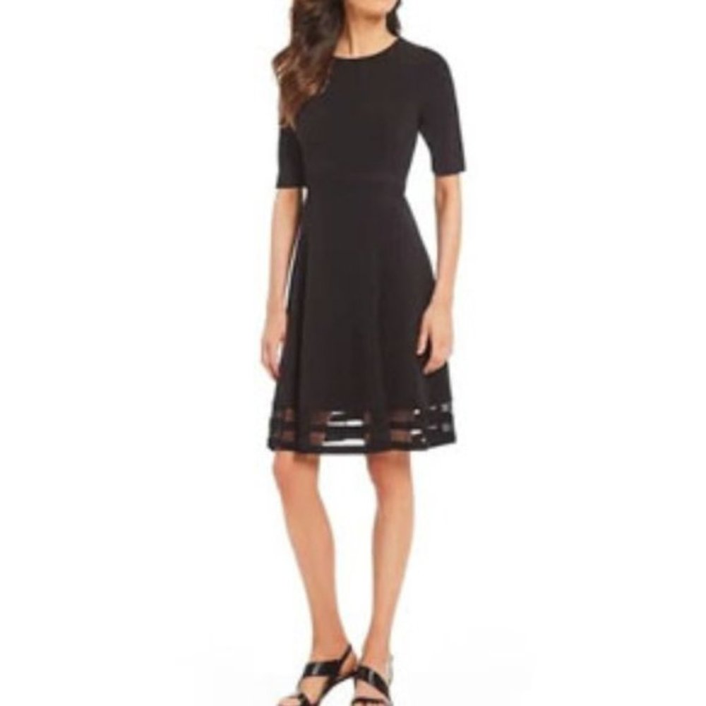 Calvin Klein Navy Blue dress - sz 6 - new w/ tags